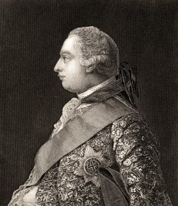 Kong George III (1738–1820) av English School